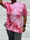 Red Wine Ice Dye T-Shirt